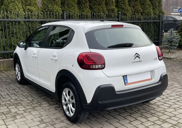 Citroen C3 cena 42999 przebieg: 59000, rok produkcji 2020 z Białystok małe 106